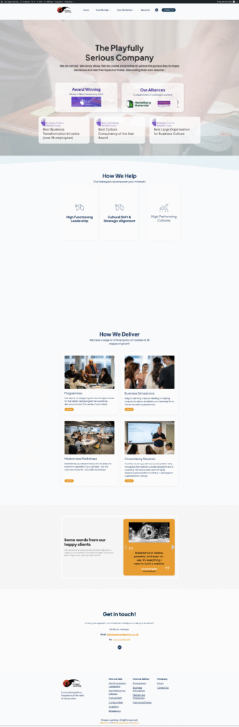 dragon-learning - Corporate leadership training